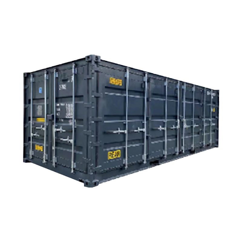 20 fod sidedør specialiseret forsendelsescontainer