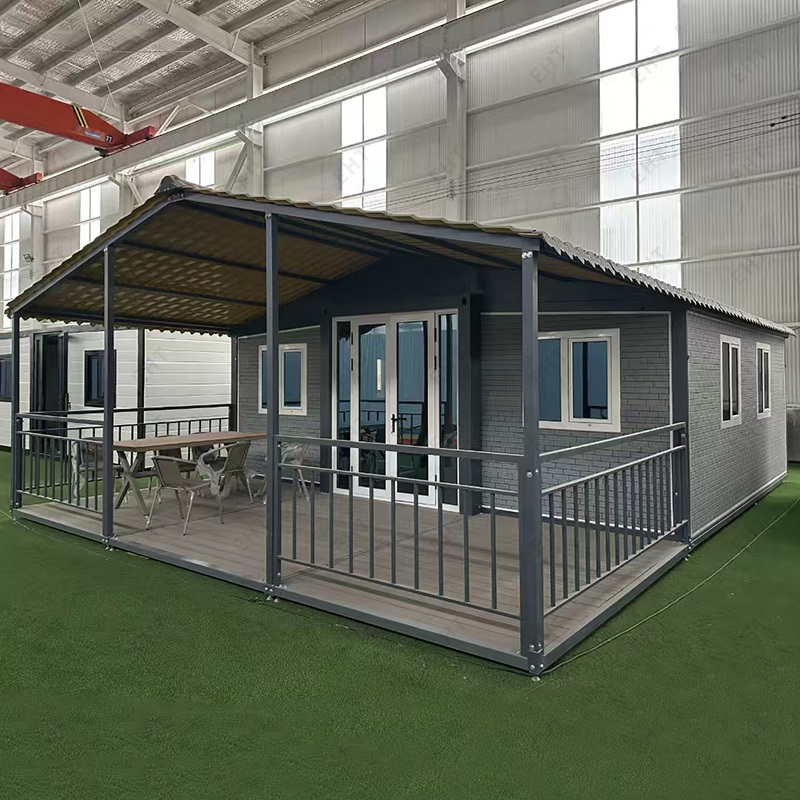 20 fod dobbeltfløjet, udvideligt containerhus præfabrikeret mobil boligenhed
