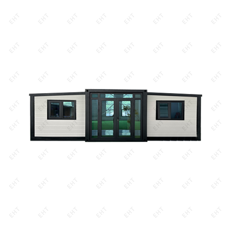 20 fod dobbeltfløjet, udvideligt containerhus præfabrikeret mobil boligenhed
